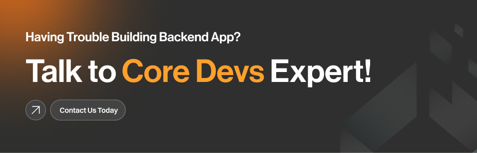 Having trouble building Backend App